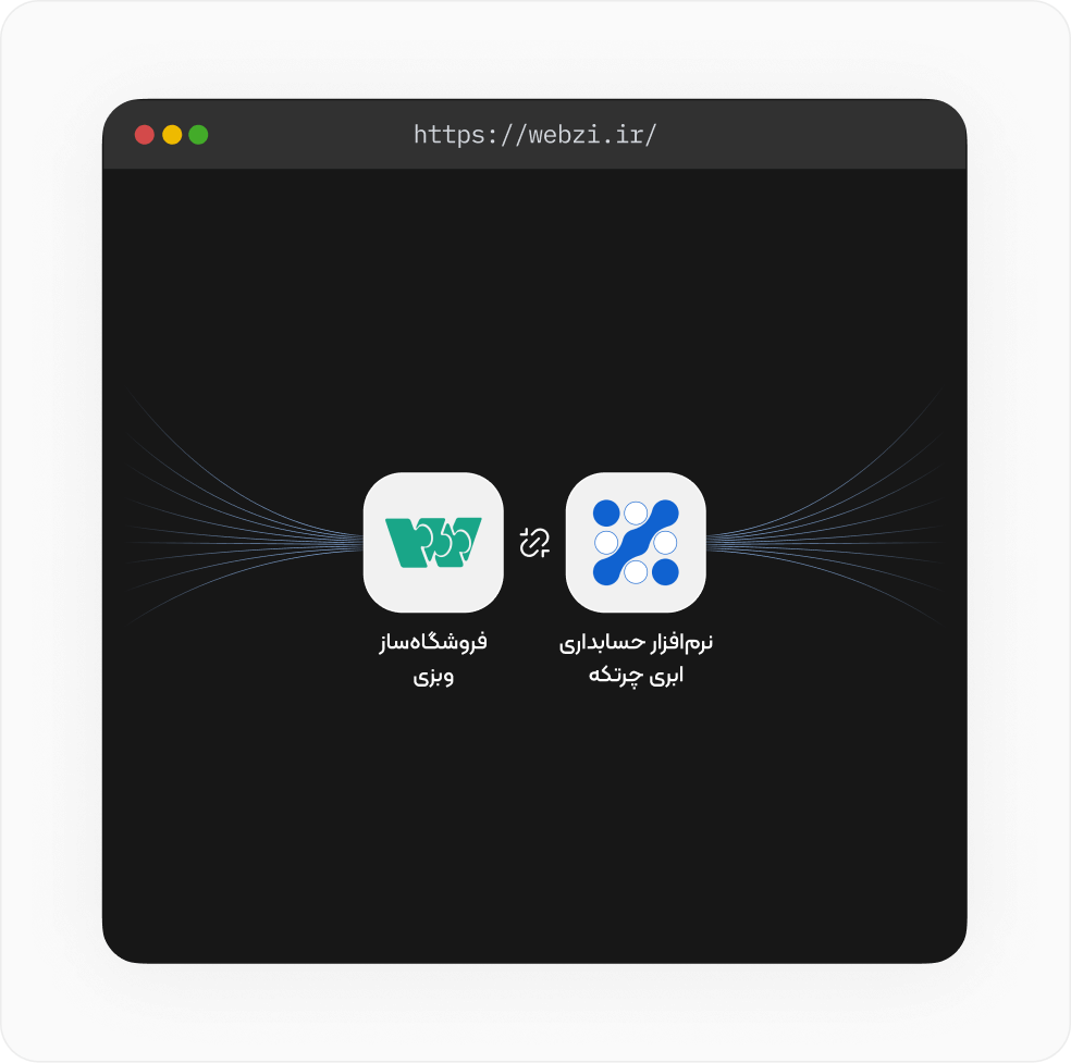 نرم افزار حسابداری متصل به فروشگاه ساز وبزی