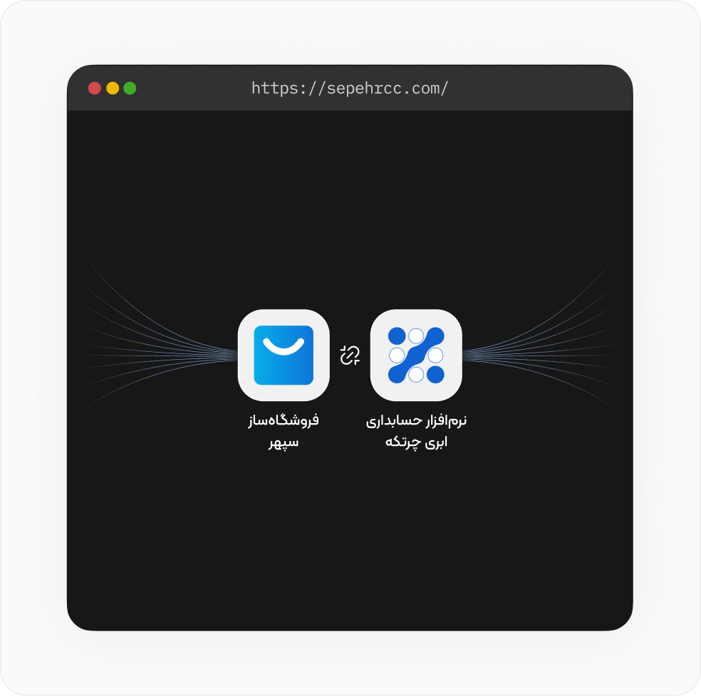 نرم‌افزار حسابداری متصل به فروشگاه ساز آنلاین سپهر