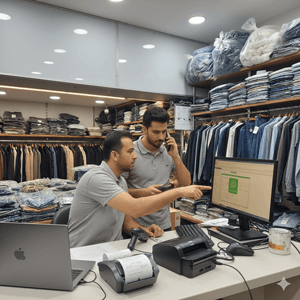 نرم افزار حسابداری برای عمده فروشی پوشاک