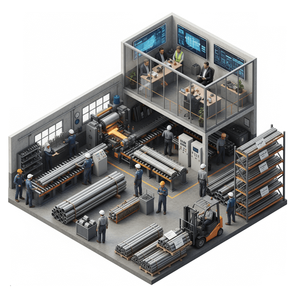 نرم افزار حسابداری تولیدی آهان آلات