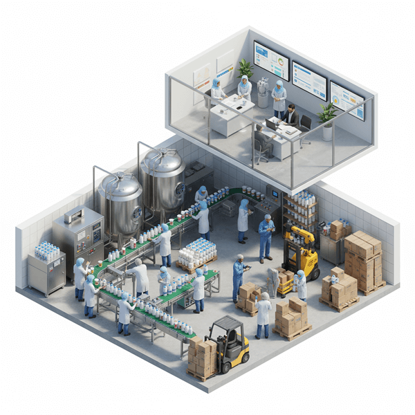 نرم افزار حسابداری تولیدی لبنیات